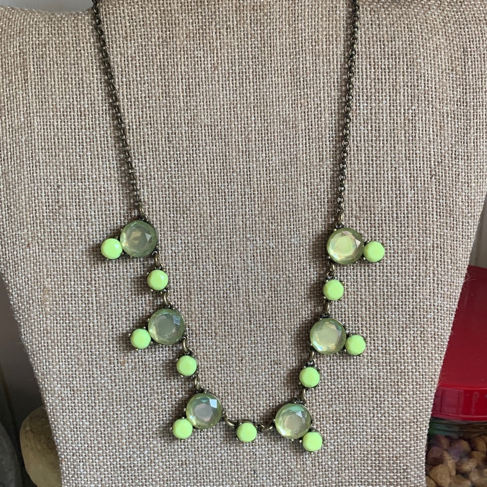 J.Crew Vibrant Sunshine Yellow Necklace ☀️ Yellow Summer Sunshine Necklace